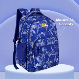 Massive 34L Capacity: