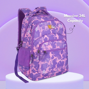 Massive 34L Capacity: