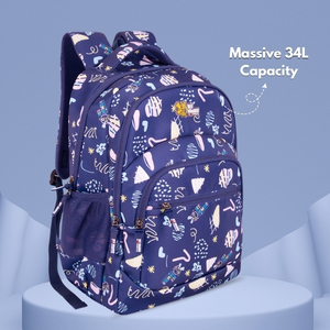 Massive 34L Capacity: