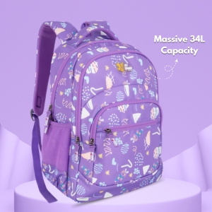 Massive 34L Capacity: