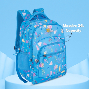 Massive 34L Capacity: