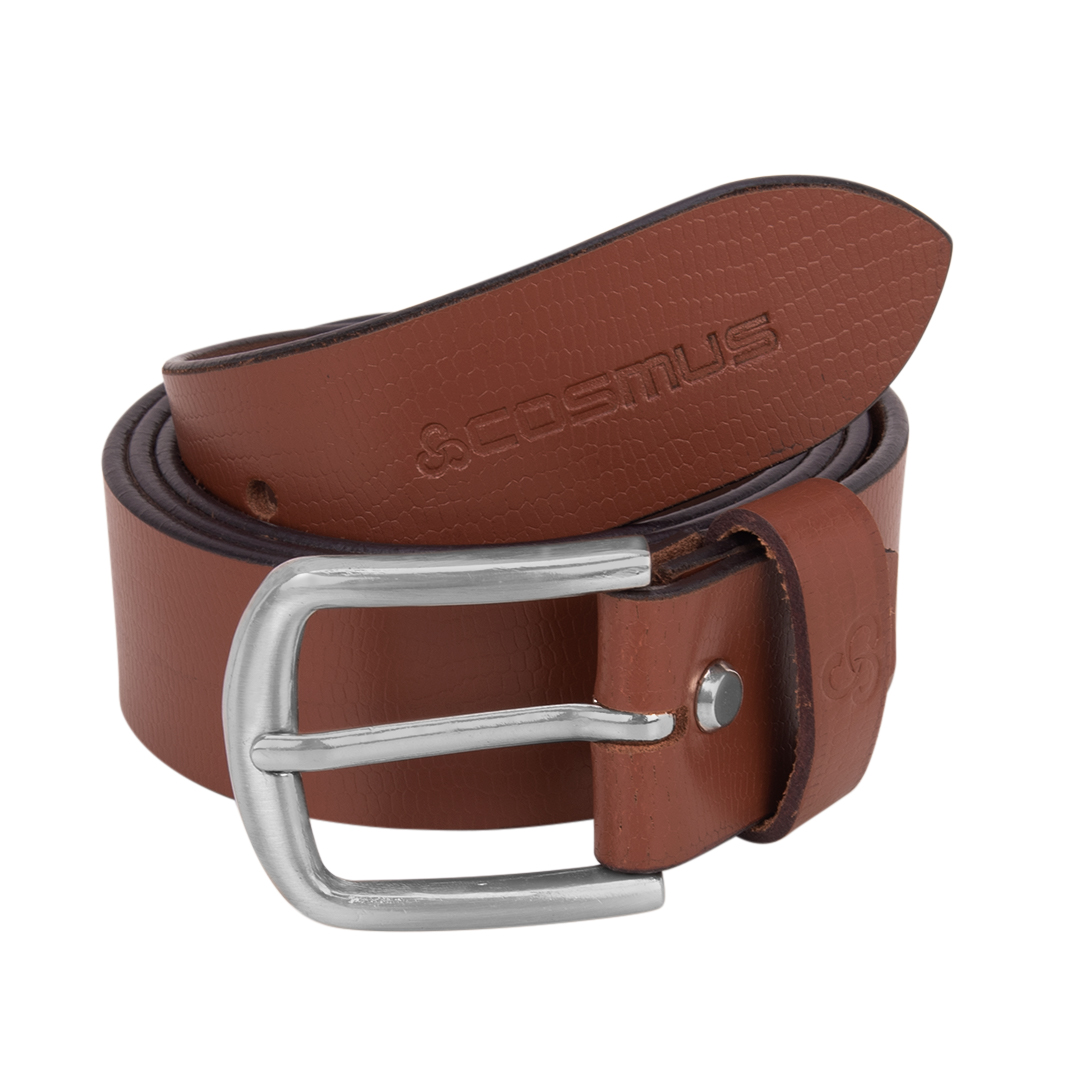 BEL-0006-LEATHER BELT - TAN